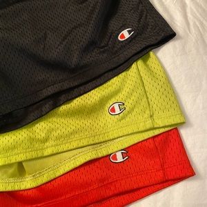 3 champion women’s athletic shorts